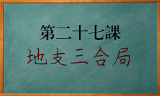 北源八字课程 地支三局讲解